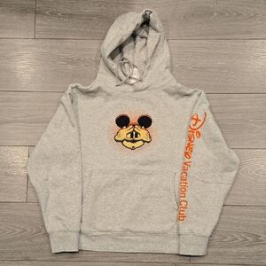 Disney Vacation Club Gray Hoodie with Orange Graphic